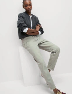 Mom High Waisted Colour Ankle Grazer Jeans -Marksandspencer Sale Store Mom High Waisted Colour Ankle Grazer Jeans 4