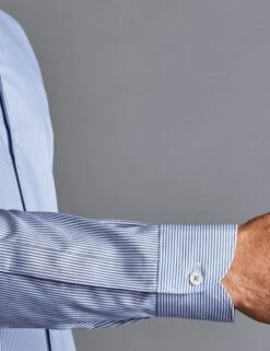 Non Iron Pure Cotton Striped Oxford Shirt 15 Non Iron Pure Cotton Striped Oxford Shirt -Marksandspencer Sale Store Non Iron Pure Cotton Striped Oxford Shirt 3