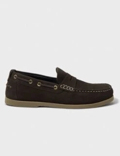 Nubuck Slip-On Deck Shoes -Marksandspencer Sale Store Nubuck Slip On Deck Shoes 3