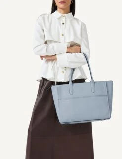 Radley Oak Street Leather Zip Tote Bag