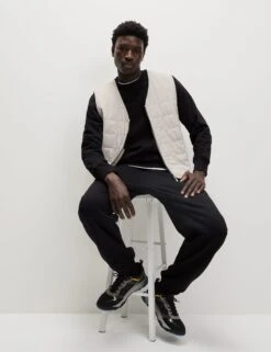 Oversized Cotton Rich Crew Neck Sweatshirt -Marksandspencer Sale Store Oversized Cotton Rich Crew Neck Sweatshirt 4