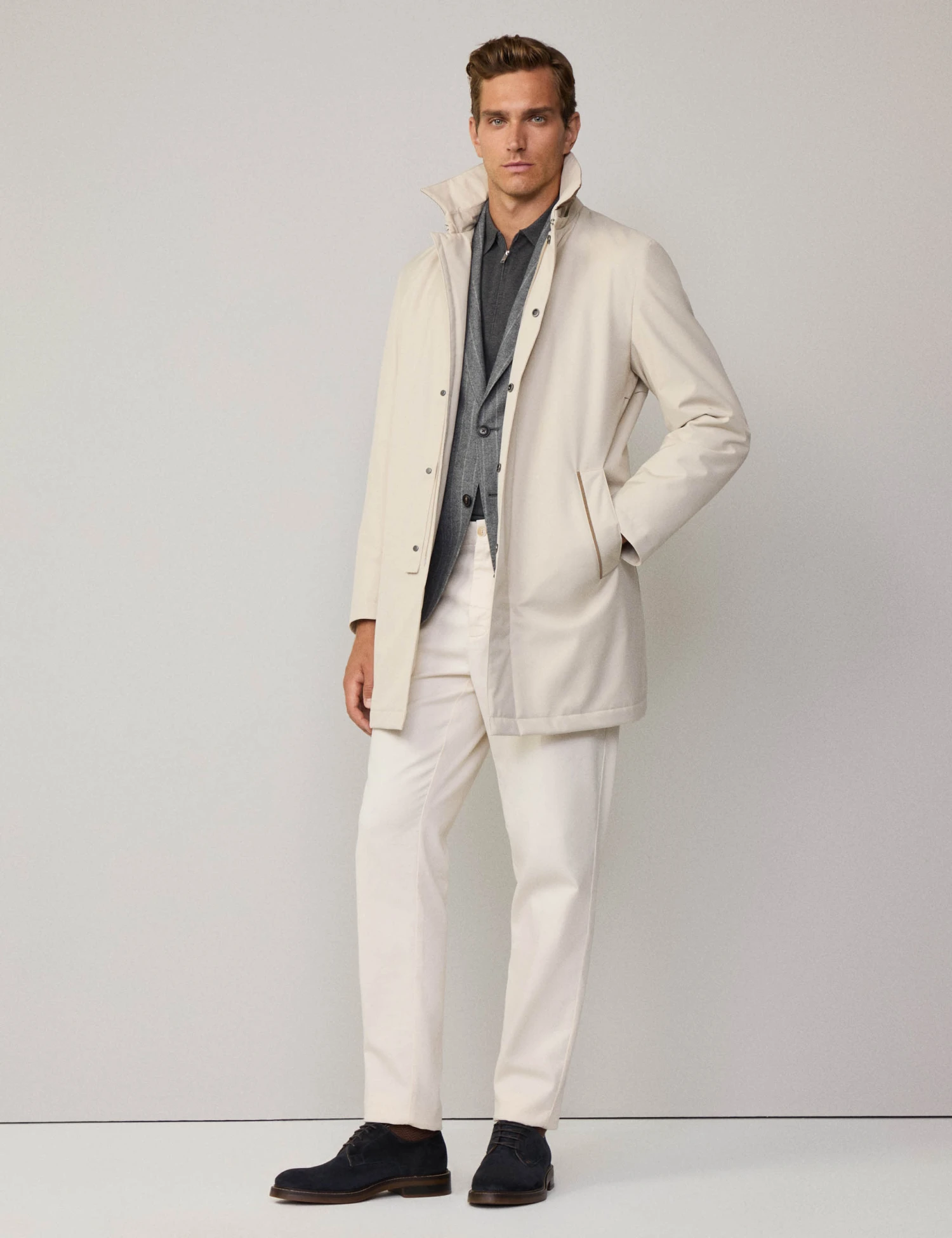 Hackett Padded Hooded Mac 6 Hackett Padded Hooded Mac - Image 6