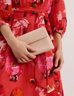 Patent Chain Strap Clutch Bag