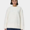 Sweaty Betty Peaceful Cotton Blend Ribbed Sweatshirt -Marksandspencer Sale Store Peaceful Cotton Blend Ribbed Sweatshirt