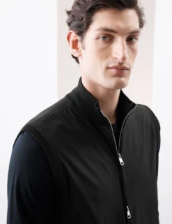 Performance Milano-Knit Funnel Neck Gilet -Marksandspencer Sale Store Performance Milano Knit Funnel Neck Gilet 6