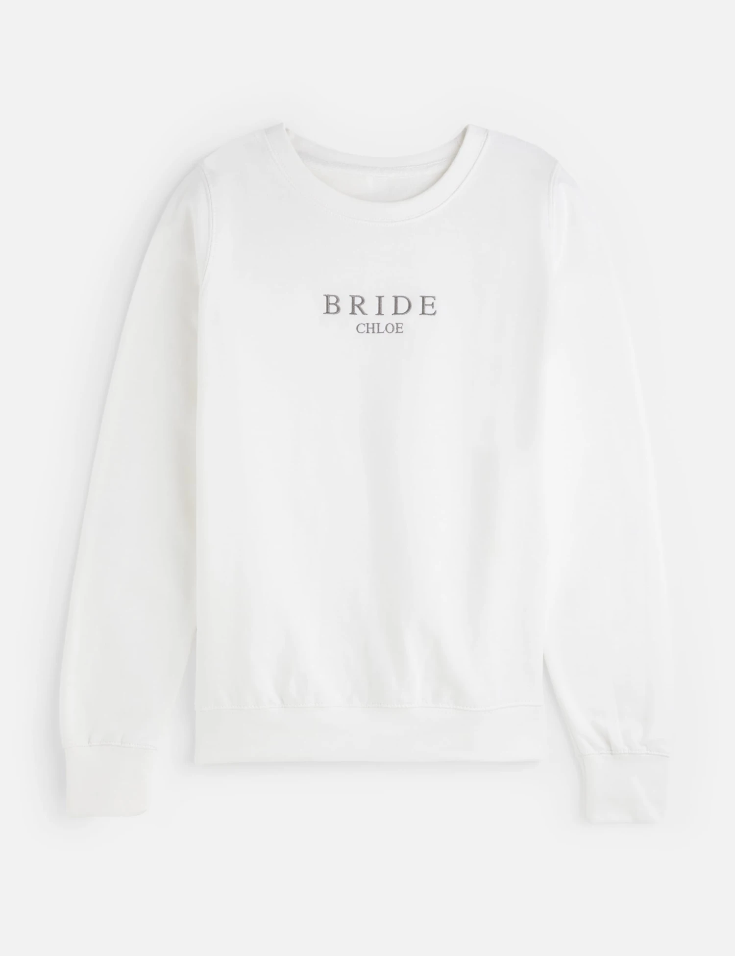 Personalised Bride Sweatshirt 1 Personalised Bride Sweatshirt