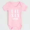 Personalised Lil Sibling Bodysuit (7lbs-6 Mths) -Marksandspencer Sale Store Personalised Lil Sibling Bodysuit 7lbs 6 Mths