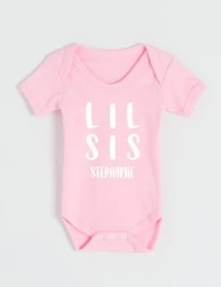 Personalised Lil Sibling Bodysuit (7lbs-6 Mths)