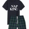 Personalised Mens Pyjama Short Set By Dollymix -Marksandspencer Sale Store Personalised Mens Pyjama Short Set by Dollymix
