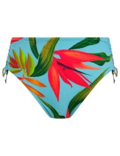 FANTASIE Pichola Floral Tie Side High Waisted Bikini Bottoms -Marksandspencer Sale Store Pichola Floral Tie Side High Waisted Bikini Bottoms 1