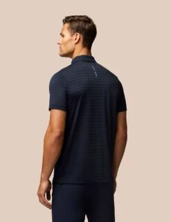 CASTORE Pinnacle Striped Textured Polo Shirt -Marksandspencer Sale Store Pinnacle Striped Textured Polo Shirt 5