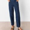 Whistles Pinstripe High Waisted Barrel Jeans 41 Whistles Pinstripe High Waisted Barrel Jeans -Marksandspencer Sale Store Pinstripe High Waisted Barrel Jeans