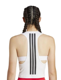 ADIDAS Power 3-Stripes Racer Back Vest Top With Bra 25 ADIDAS Power 3-Stripes Racer Back Vest Top With Bra -Marksandspencer Sale Store Power 3 Stripes Racer Back Vest Top with Bra 5