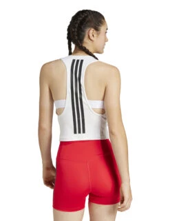ADIDAS Power 3-Stripes Racer Back Vest Top With Bra 26 ADIDAS Power 3-Stripes Racer Back Vest Top With Bra -Marksandspencer Sale Store Power 3 Stripes Racer Back Vest Top with Bra 6