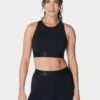 Sweaty Betty Power Logo Padded Crop Top -Marksandspencer Sale Store Power Logo Padded Crop Top