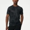 Printed Crew Neck T-Shirt -Marksandspencer Sale Store Printed Crew Neck T Shirt
