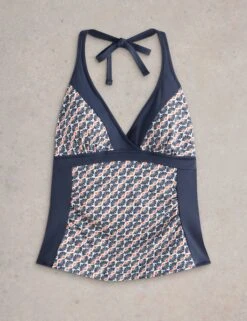WHITE STUFF Printed Reversible Halterneck Tankini Top 19 WHITE STUFF Printed Reversible Halterneck Tankini Top -Marksandspencer Sale Store Printed Reversible Halterneck Tankini Top 5