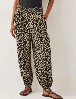 MONSOON Printed Straight Leg Trousers
