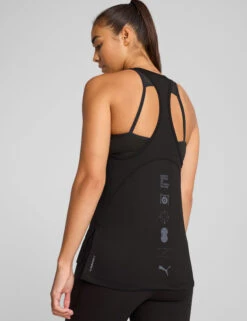 Puma X HYROX Cloudspun Racerback Vest Top -Marksandspencer Sale Store Puma x HYROX Cloudspun Racerback Vest Top 3