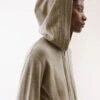 Pure Cashmere Zip Up Hoodie -Marksandspencer Sale Store Pure Cashmere Zip Up Hoodie