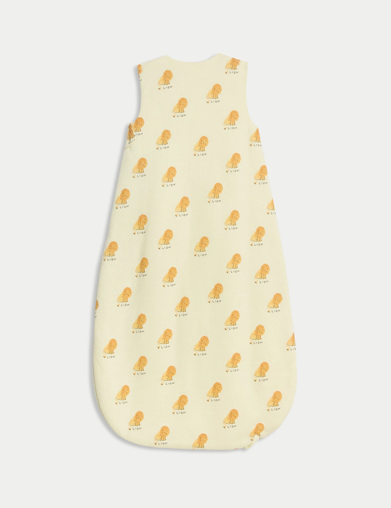 Pure Cotton 2.5 Tog Lion Print Sleeping Bag (0-3 Yrs) 2 Pure Cotton 2.5 Tog Lion Print Sleeping Bag (0-3 Yrs) - Image 2