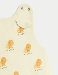 Pure Cotton 2.5 Tog Lion Print Sleeping Bag (0-3 Yrs) 9 Pure Cotton 2.5 Tog Lion Print Sleeping Bag (0-3 Yrs) -Marksandspencer Sale Store Pure Cotton 2 5 Tog Lion Print Sleeping Bag 0 3 Yrs 1 2