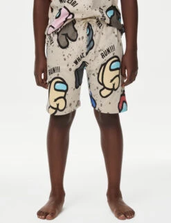 Pure Cotton Among Us™ Pyjamas (7-16 Yrs) 14 Pure Cotton Among Us™ Pyjamas (7-16 Yrs) -Marksandspencer Sale Store Pure Cotton Among Us Pyjamas 7 16 Yrs 1 3