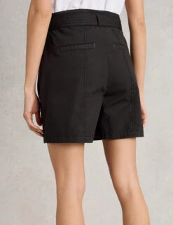 WHITE STUFF Pure Cotton Belted Shorts -Marksandspencer Sale Store Pure Cotton Belted Shorts 2