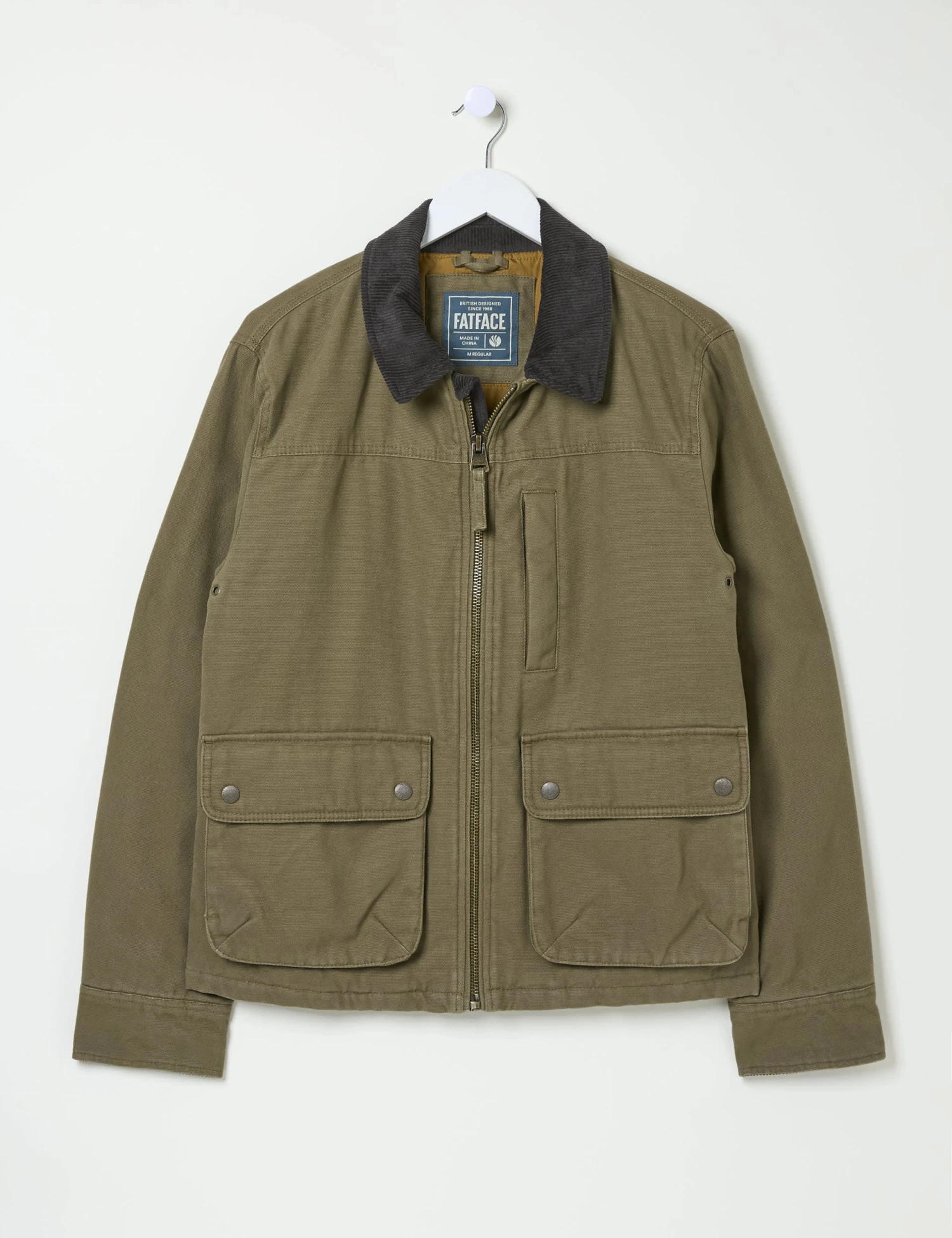 Pure Cotton Canvas Jacket 2 Pure Cotton Canvas Jacket - Image 2
