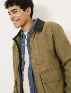 Pure Cotton Canvas Jacket 15 Pure Cotton Canvas Jacket -Marksandspencer Sale Store Pure Cotton Canvas Jacket 3