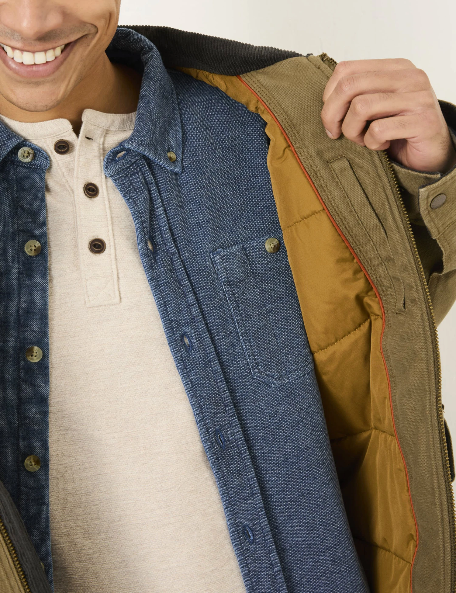 Pure Cotton Canvas Jacket 5 Pure Cotton Canvas Jacket - Image 5