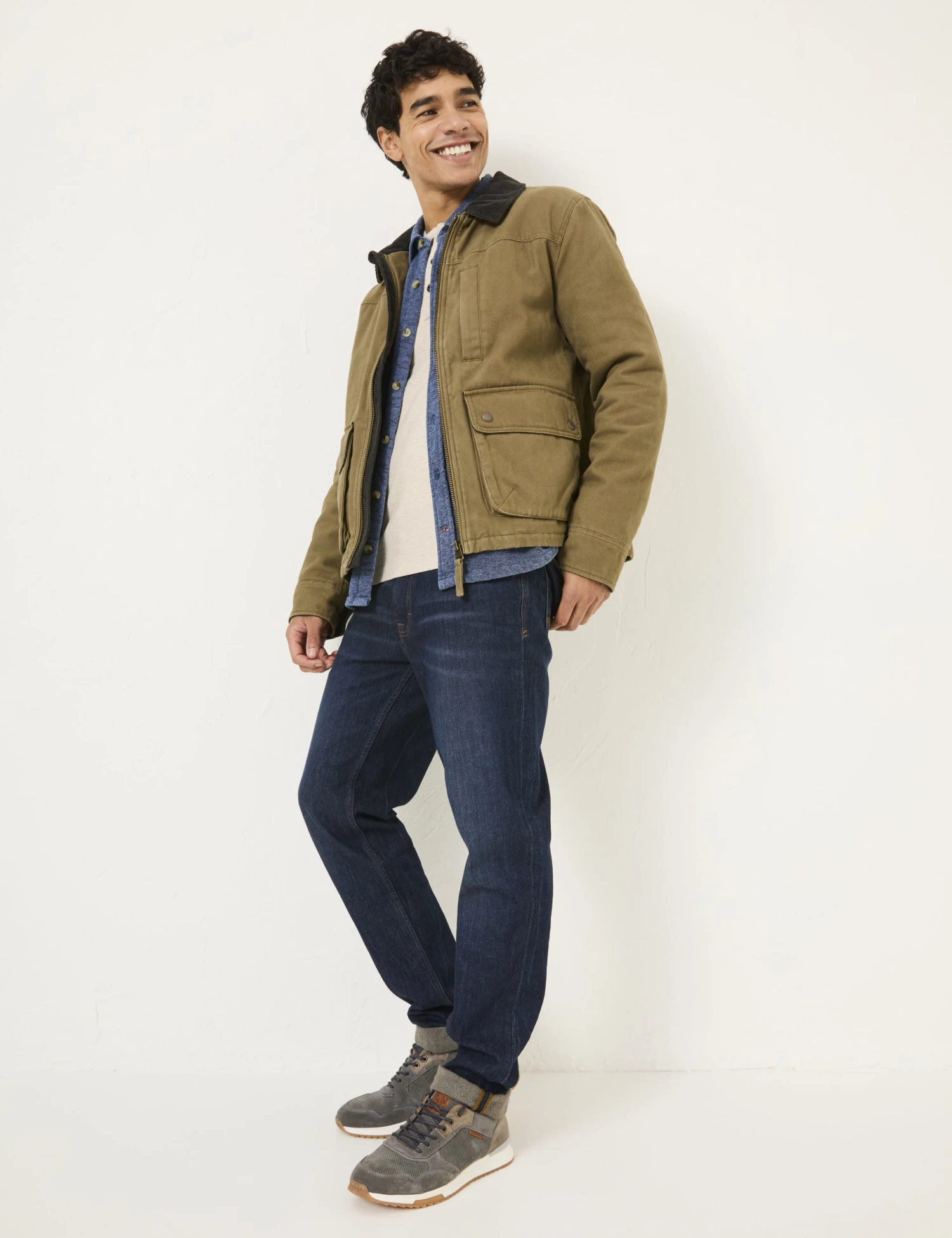 Pure Cotton Canvas Jacket 1 Pure Cotton Canvas Jacket