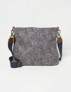 Pure Cotton Canvas Printed Shoulder Bag