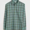 Pure Cotton Checked Flannel Shirt