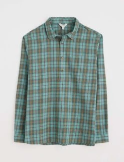 Pure Cotton Checked Flannel Shirt
