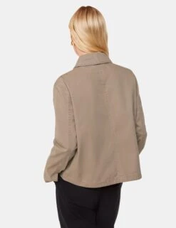 Whistles Pure Cotton Collared Short Jacket -Marksandspencer Sale Store Pure Cotton Collared Short Jacket 3