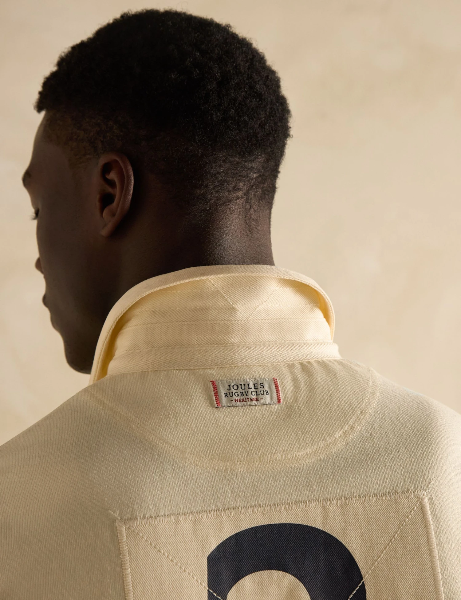 Joules Pure Cotton Colour Block Rugby Shirt 4 Joules Pure Cotton Colour Block Rugby Shirt - Image 4