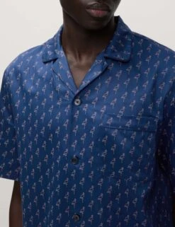 Pure Cotton Flamingo Pyjama Set -Marksandspencer Sale Store Pure Cotton Flamingo Pyjama Set 4