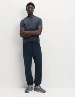 Pure Cotton Fleece Lined Joggers -Marksandspencer Sale Store Pure Cotton Fleece Lined Joggers 2