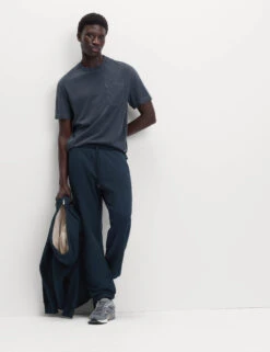 Pure Cotton Fleece Lined Joggers -Marksandspencer Sale Store Pure Cotton Fleece Lined Joggers 4