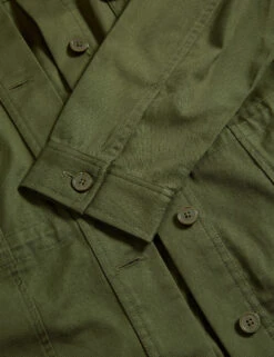 Pure Cotton Floral Utility Jacket -Marksandspencer Sale Store Pure Cotton Floral Utility Jacket 4