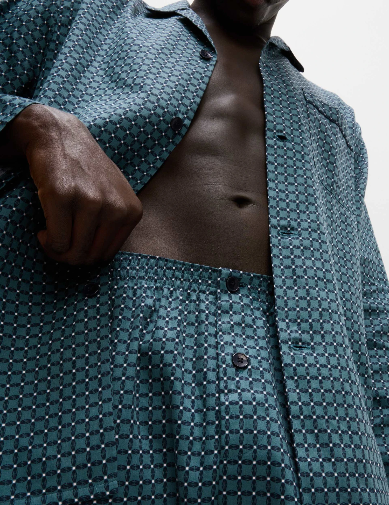 Pure Cotton Foulard Pyjama Set 6 Pure Cotton Foulard Pyjama Set - Image 6