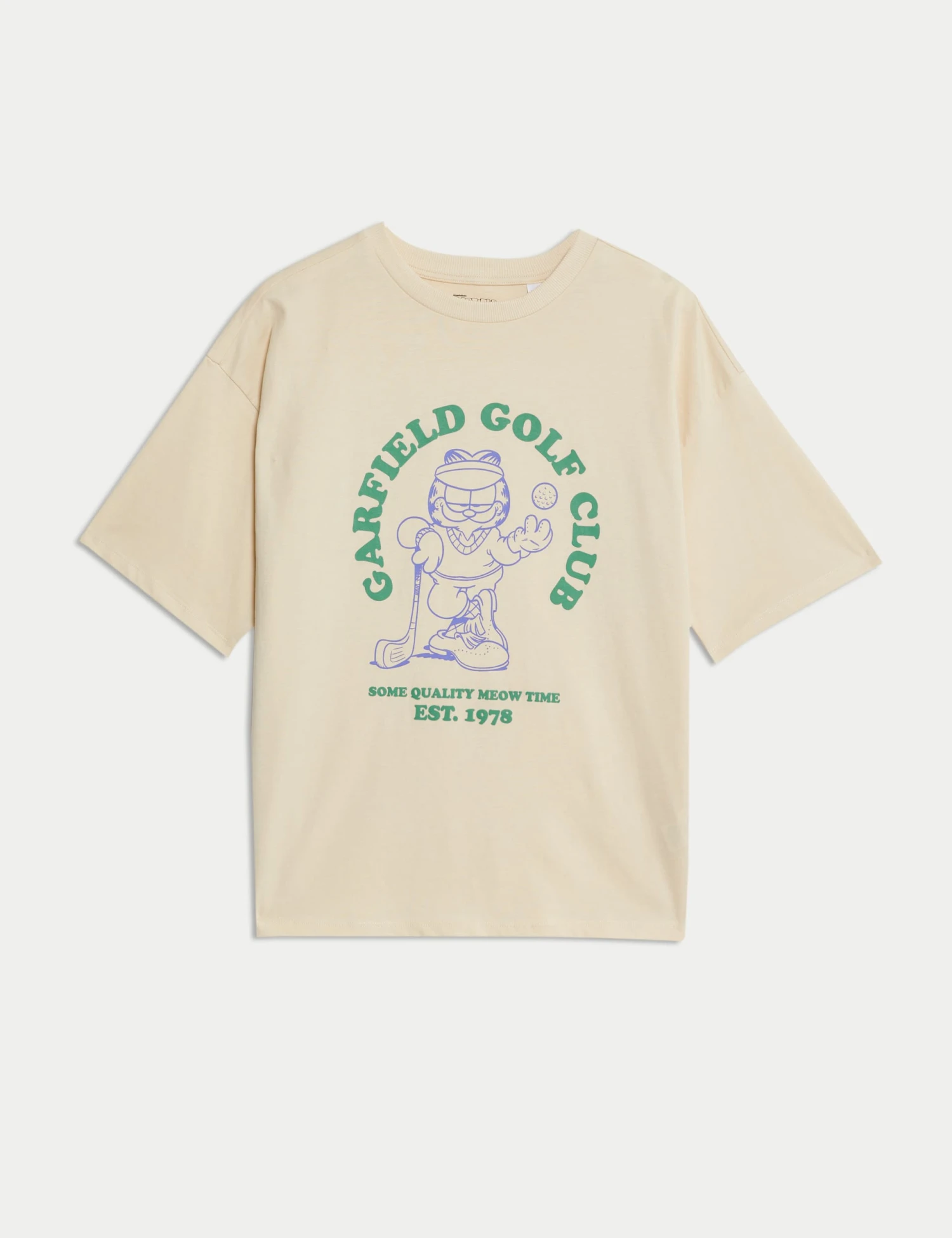 Pure Cotton Garfield™ Golf T-Shirt (6-16 Yrs) 2 Pure Cotton Garfield™ Golf T-Shirt (6-16 Yrs) - Image 2