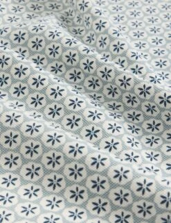 WHITE STUFF Pure Cotton Geometric Print Polo Shirt -Marksandspencer Sale Store Pure Cotton Geometric Print Polo Shirt 5