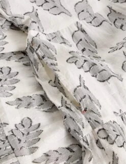 WHITE STUFF Pure Cotton Jacquard Midi Tiered Dress 17 WHITE STUFF Pure Cotton Jacquard Midi Tiered Dress -Marksandspencer Sale Store Pure Cotton Jacquard Midi Tiered Dress 5