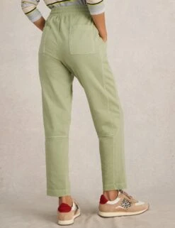 WHITE STUFF Pure Cotton Jersey Joggers -Marksandspencer Sale Store Pure Cotton Jersey Joggers 3