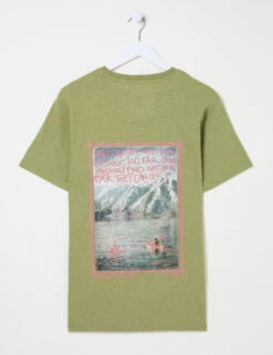 Pure Cotton Kayak Graphic T-Shirt -Marksandspencer Sale Store Pure Cotton Kayak Graphic T Shirt 5