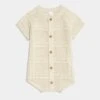 Pure Cotton Knitted Romper (0-3 Yrs) -Marksandspencer Sale Store Pure Cotton Knitted Romper 0 3 Yrs