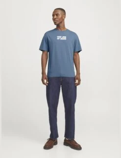 Jack & Jones Pure Cotton Logo Graphic Crew Neck T-Shirt 22 Jack & Jones Pure Cotton Logo Graphic Crew Neck T-Shirt -Marksandspencer Sale Store Pure Cotton Logo Graphic Crew Neck T Shirt 1
