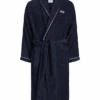 Jack & Jones Pure Cotton Logo Hooded Dressing Gown